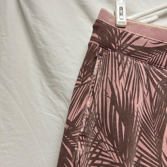 Womens Pink/Brown Palm Tree Tracksuit - Picture 3 of 9